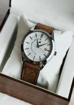 Fastrack Leather Strap magnetic lock master colour